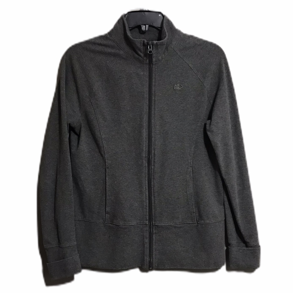 Gap Woman’s Zip Up Jacket Medium Gray
